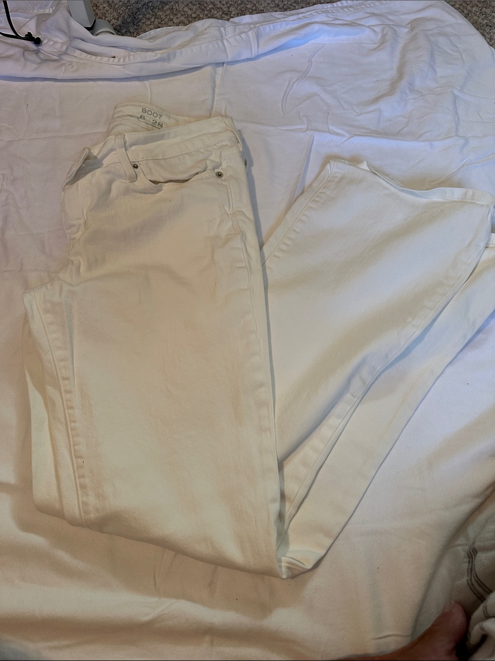 Levi's Women’s Cream Bootcut Jeans
